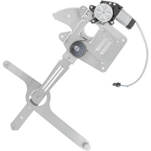 Obaee 741-844 Front Left Driver Side Power Window Regulator with Motor, Compatible with Chevy S10/ GMC Sonoma 1994-2004, Chevy Blazer 1995-2005, Oldsmobile Bravada/GMC Jimmy 1996-2001