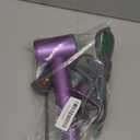 High-Speed Ionic Hair Dryer, 110,000 RPM, Lightweight & Portable for Travel, Quiet Operation, Ideal for Women Thick Hair, Professional Salon Quality, Purple