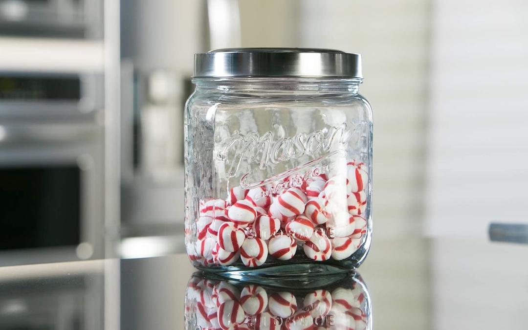 Mason Craft & More Glass Jar - Clear