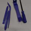 XBRN Auto Trim Removal Tool Kit, 5 Pcs Car Panel Door Window Tools Kit, Auto Clip Fastener Remover Pry Tool Set, Blue