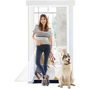 Magnetic Screen Door (39x82", White)