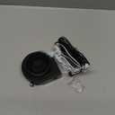 12V 0.8A Inflatable Replacement Motor for 3.5-6FT Halloween Christmas Inflatables Air Blower Fan with 3 LED Light 1.5A Adapter Outdoor Blow Up Fan Parts Inflatables (White Lights 3 LED, 12V 0.8A)