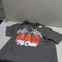 Race Car Birthday Party Racing Family Dad Pit Crew T-Shirt, 2XL