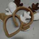 Christmas Reindeer Antlers Headband Deer Antlers Headband Deer Ears Headwear for Women Christmas