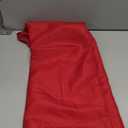 sancua Round Tablecloth - 60 Inch - Water Resistant Spill Proof Washable Polyester Table Cloth Decorative Fabric Table Cover for Dining Tables and Buffet Parties, Christmas Red