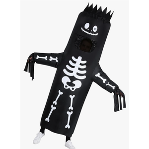 Inflatable Skeleton Costume for Adults – Funny Blow Up Wacky Waving Tube Man Costumes for Halloween, Cosplay, and Party Inflatable Skeleton Costume for Adults – Funny Blow Up Wacky Waving Tube Man Costumes for Halloween, Cosplay, and Party