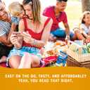 Bumble Bee Snack On The Run Creamy Caesar Chicken Salad with Crackers Kit - Ready to Eat Protein Snack Pack - 10g Protein per Box (EXP 09/30/26)