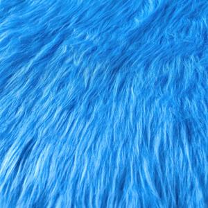 Faux Fur Fabric for Crafts, Gnomes, Animal Costumes, Cushions, Decorations Azure 20x20in