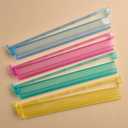 Mose Cafolo Set of 4 All-in-one Transparent Mahjong Rack & Pusher Acrylic American Mah Jongg Rack Pusher 18.7" (Multi-Color)