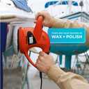 BLACK+DECKER 6" Buffer Polisher, Orbital Car Polisher with Wool and Foam Bonnets (WP900)