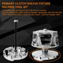 Primary Clutch Holding Fixture Tool, Compatible with Polaris P-90 P-85 Primary Clutches RZR 1000 XP, Sportsman 1000/900/550/850, Holder Plate