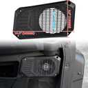 Under Dash Speaker Pods for Polaris Ranger 1000 / Ranger XP 1000 Crew 2018-2024 Accessories, Under Dashboard Speaker Enclosures Pods Holder Mount Support 5" Speakers (2 PCS)