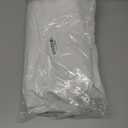 Bassinet Mattress Pad Cover Fit for Hourglass/Oval Bassinet Mattress, Waterproof Bassinet Mattress Protector Quilted Bassinet Sheets (32"x17") 2 Pack for Boys Girls, White