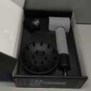 Snugluv Hair Dryer, 160000 RPM High Speed 200 Million Ionic Blow Dryer, Professional Hair Blow Dryer with Diffuser and Nozzle for Home, Travel & Salon Use, 120V (Black)