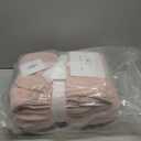 UGG Whitecap Fleece Throw Blanket, Soft Warm Throw for Bed or Chair, Luxury Bedroom Decor, Cozy Blankets, Machine Washable, 50-inch x 70-inch, Pink Quartz