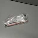 Baby Teething Tubes - Made in The USA Baby Teething Toys - Soft & Durable Infant Toys and Toddler Silicone Teether - 7 Inches, Pink - Baby Must Haves for Teething Relief - Food Safe & Easy to Clean