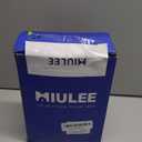 MIULEE Pack of 2 Euro Sham Pillow Covers 24x24 Inch Neutral Khaki Modern Boho Accent Decorative Throw Pillow Covers Soft Chenille Farmhouse Cushion Covers for Home Decor Couch Bed Sofa Living Room