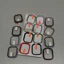 COMMUTER 16 Pack Cases for Apple Watch Series 11/10 42mm Screen Protector, (2025 New) Hard PC Ultra-Thin Protective Face Cover Built-in Tempered Glass Film for iWatch 11/10 42mm