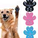 Dog Anti Slip Paw Grips Traction Pads,Dog Feet Stickers with Stronger Self-Adhesive Paw Pad Provide Traction for Senior, Injured Dogs,12 Sets (48 pcs) L Multicolor