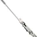 TOGU 23" Solid Stainless Steel Lever Extension Flush Bolt For Metal Doors,Flush Mount Extension Bolt for Commercial Applications,Store,School,Office,Satin Nickel (23 inch-1pcs)