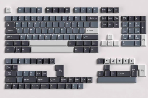 Sumgsn Apollo Keycaps 163 Keys Doubleshot Keycaps Cherry Profile Custom Keyboard Key caps Set Fit for 61/64/87/104/108 Cherry Mx Switches ISO ANSI Layout Alice Keyboard Mechanical Keyboards
