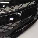 JDM Sport Style Front Bumper Mesh Grill For 2011-12 Honda Accord 4DR Sedan Gloss Black Grill