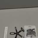 8 in 1 Gel Nail Polish Magnets for Nail Art, 2Pcs Cat Eye Magnet Kit, Strong Magnetic Nails Design Tools for Salon & Home DIY, With Pre-designed Magnetic Sheets(Black)