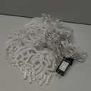 cerflyer Halloween Window Lights,9.85ft 190LED Purple Spider Orange Pumpkin Lights Outdoor Hanging Halloween Curtain String Light 8 Modes for Front Yard Patio Window Party Home Indoor Outside Decor