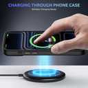 for iPhone 17 Pro Max case,Crystal Clear Hard PC Back +Soft TPU Frame Shockproof Military-Drop Protection,Classic Hybrid Case for iPhone 17 Pro Max-6.9"(Black)