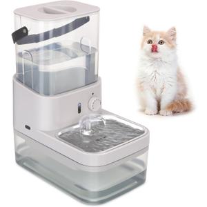 Smart Pet Water Fountain,Filterless Cat Water Fountain No Filter,3L/102oz Ultra Silent Cat Fountain, Separation Design
