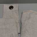 YoungsTex Linen Semi Sheer Curtains 63 Inch Length 2 Panels for Living Room - Light Filtering Drapes with Bronze Grommet Beige Window Treatments for Country Office Bedroom, 52 X 63 Inch (Natural)