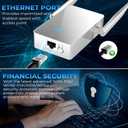 2026 WiFi Extender Signal Booster, New Gen Internet Booster for Home, 4X Faster, Covers up to 10,000 sq.ft, Wi-Fi Repeater with Ethernet Port, Wireless Long Range Amplifier, Easy Setup (White)