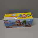 JOYIN 3 Pack Monster Truck Toy - Motion Activated Light Up Cars for Toddlers - Monster Glow Rover LED Wheels - Baby Boy Toys - Press and Go Dinosaur Trucks for Kids Valentines Day Boy Birthday Gifts