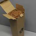 Kevin Textile Waterproof Decorative Pillow Covers Brown 26x26 Inch Pack of 2 Soft Boucle Textured Euro Pillowcases Elegant Accent Pillows for Couch Sofa Chair Bed Home Decor Indoor Outdoor