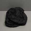 43x13 Small Ironing Board Cover and Pad, Iron Board Replacement Cover, Thick Felt Padding, Scorch Resistant 100% Cotton, Heat Reflective, Elastic Edge, Black