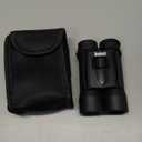 Bushnell Powerview 10x25 Compact Binoculars -High-Power Folding Roof Prism, Lightweight & Portable, Non-Slip Grip, Ideal for Sports, Wildlife, and Outdoor Adventures, Black