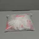 Lilosy Sexy Garter Belt Mesh Lace Babydoll Lingerie Dress Set with Thong (Large, White)