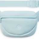 Gaiam Altitude Waist Pack - Storage Belt Bag for Women And Men - Adjustable Belt With Lightweight Pouch For Storing Essentials (One Size, Morning Dew)