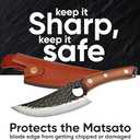 Premium Leather Sheath for Original Japanese Chef Knife, Kitchen Knife Holder