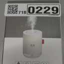 Portable Mini Humidifier, 500ml Small Cool Mist Humidifier, USB Personal Desktop Humidifiers for Baby Bedroom Travel Office Home, Auto Shut-Off, 2 Mist Modes, Super Quiet, White