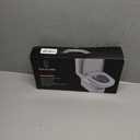 Ultra-Slim Bidet Attachment, Posterior&Feminine Wash-(Retractable Dual Nozzles), (White)