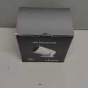 Mini Portable Projector 4K WiFi 6 BT 5.2 Upgraded Portable Projector Full HD Supported for Phone /PC /TV /HDMI /PS5 /Laptop Auto Keystone Home Theater 180 Rotation [Built-in App] White