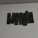 7Pcs 2500° Degree Spark Plug Wire Boots Heat Shield Protector Sleeve Cover Compatible with SBC BBC 350 454,6 Inch, Black