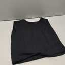 Balimtoy Women Off One Shoulder Crochet Sweater Top Asymmetrical Short Sleeve Loose Going Out Tops Casual Knit Tshirt (Small, Black)