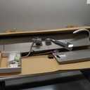 ROVOGO LED Shower Panel Tower System, 5-Function Shower Column with Rainfall Waterfall Shower Head, 4 Body Jets, Handheld and Tub Spout, Stainless Steel Brushed