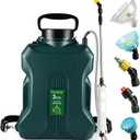 Backpack Sprayer 3 Gallon, Battery Powered 7.4V with 5 Mist Nozzles, Electric Sprayers in Lawn and Garden