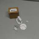 Security Camera Mount for eufy Indoor Cam S350, Adjustable Baby Monitor Wall Mount for eufy E20/E21, Other Cameras with 1/4 Threaded Hole, No Drilling Mounting Bracket for Pet/Dog/Baby Camera