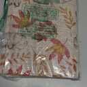 Artoid Mode Maple Leaves Fall Vinyl Placemats Set of 4, Wipeable Colorful Printing PVC Place Mats for Party Kitchen Dining Decor, Beige