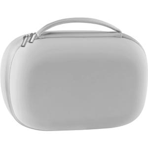 Wearable Breast Pumps Carrying Case, Hard Shell Case with Removable Tray, Watertight Breast Pump Storage Bag Compatible with Most of Wearable Breast Pumps, Holds 2 Pumps, Grey