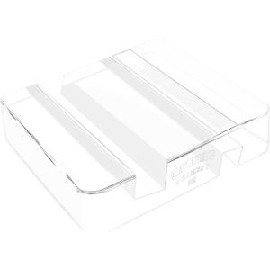 Clear Acrylic Phone Stand for Desk and Kitchen Counter, Mobile Phone Bedside Holder, Universal Compatible with Most IPone and Android SmartPhones